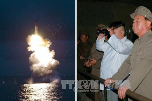 North Korea fires off 3 ballistic missiles into eastern waters - ảnh 1